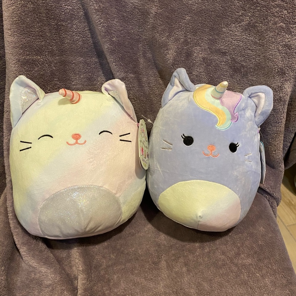 Squishmallow cat bundle